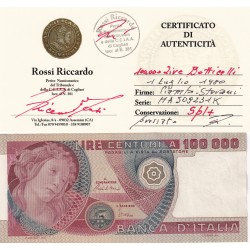 100000 LIRE BOTTICELLI 1 LUGLIO 1980 SPL+